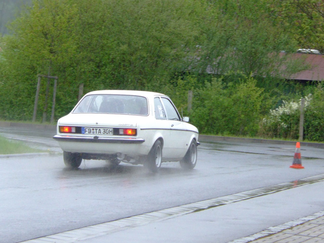 war ganz schön nass bei der 1.Veranstaltung